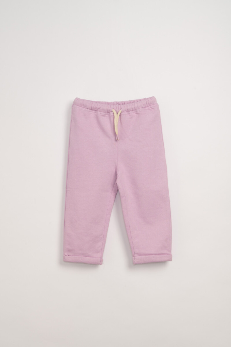 Pantalón deportivo estampado - Rosa 