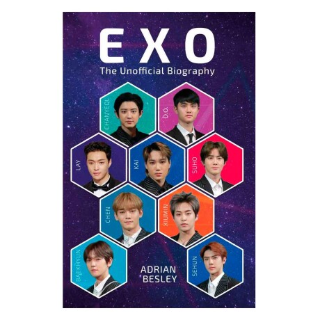Libro biográfico de la banda EXO superstars del K-POP 001