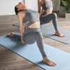 Yoga Mat Sukha Aprendiz Con Alineación 6mm Celeste