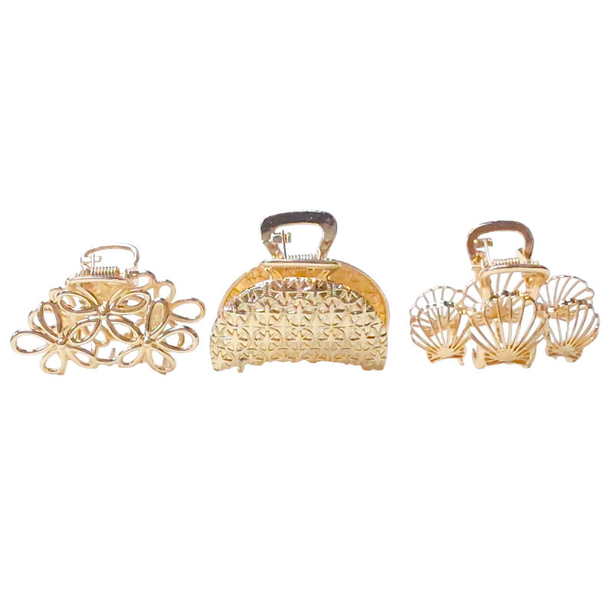 Broches pinzas dorada(OW2219) - Broches Pinzas Dorada(ow2219) 