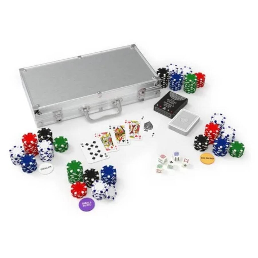 Set de Póker de 300 Fichas