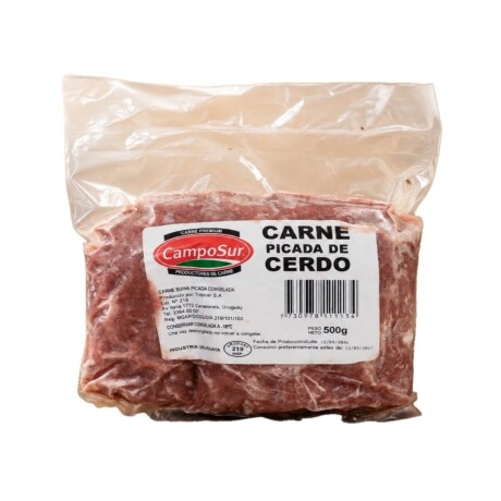 Picada De Cerdo 500gr Camposur Picada De Cerdo 500gr Camposur