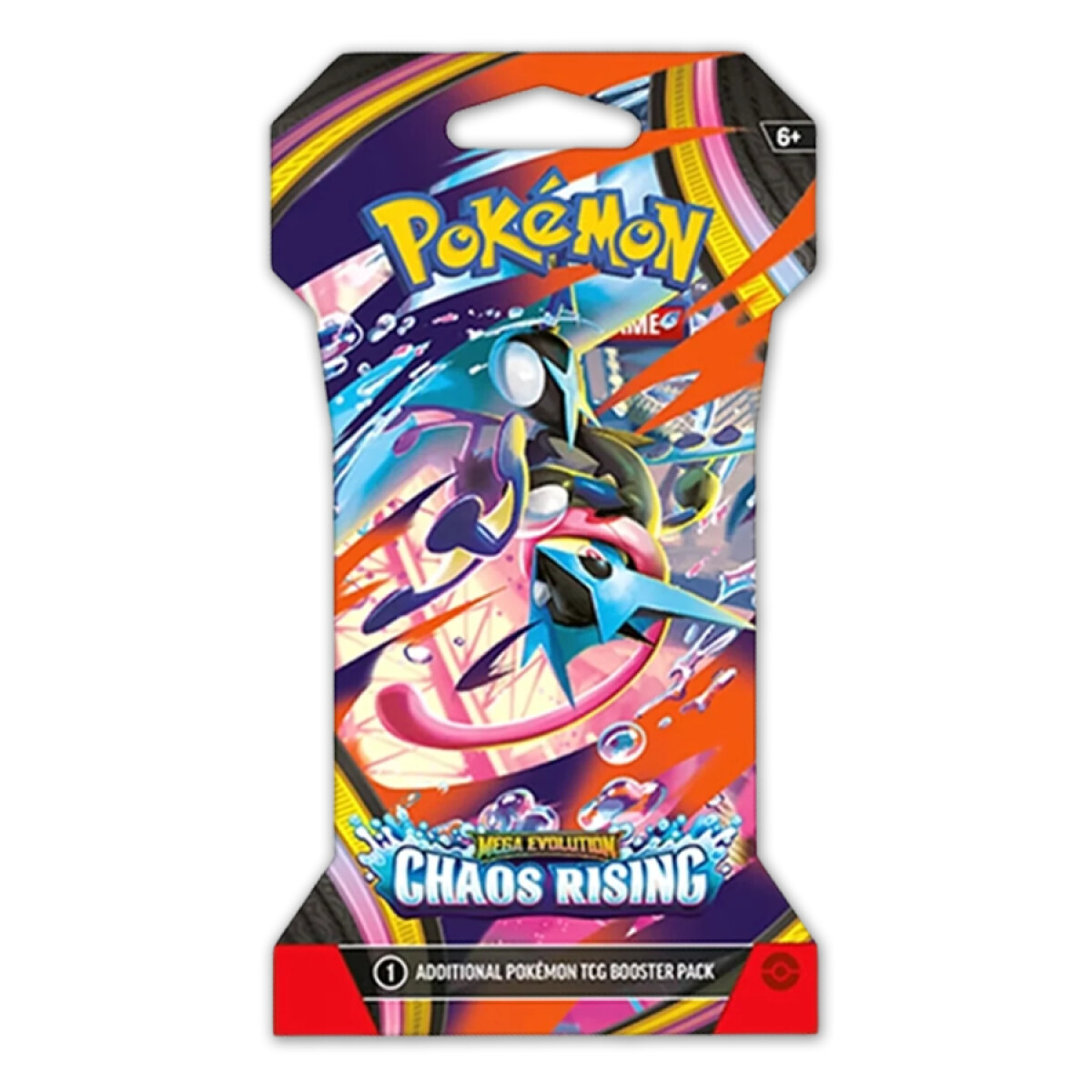 Pokemon Sleeved Booster Case - Mega Evolution - Chaos Rising 
