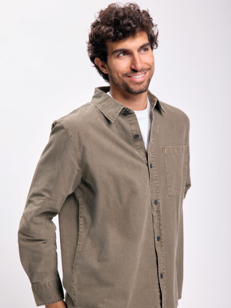Camisa casual Verde