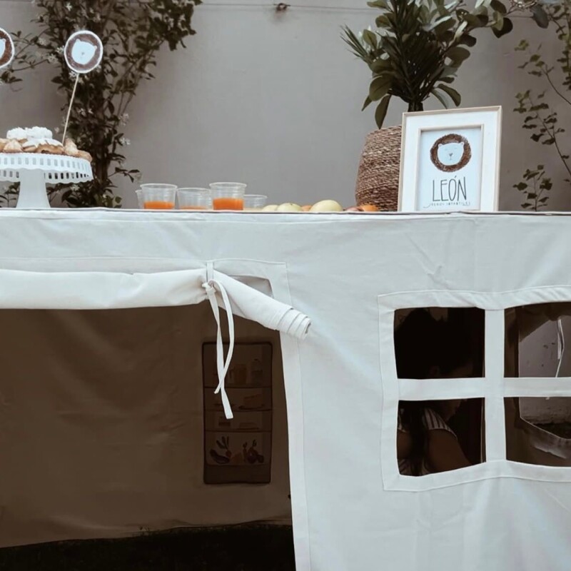 Mantel Carpa Casita Mantel Carpa Casita