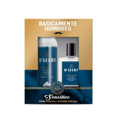 Gift Set Básicamente Hombres espuma de afeitar+after shave Sensitive