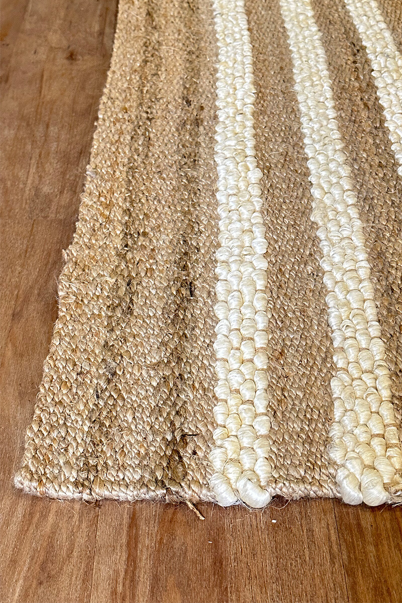 Namah ALFOMBRA NAMAH JUTE 300X400 BLEACH