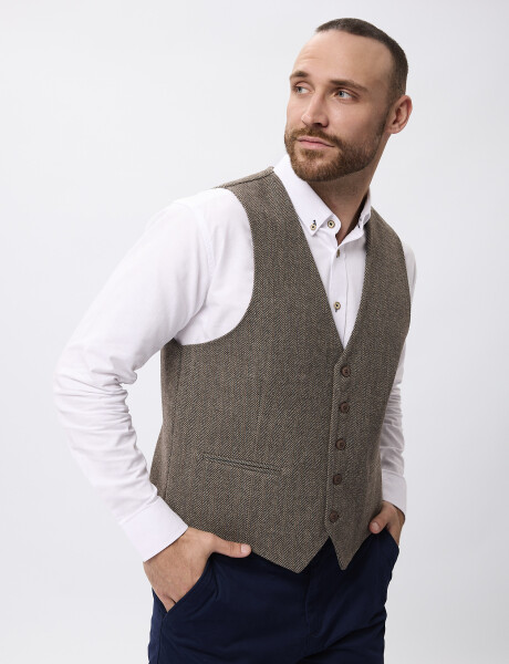 Chaleco tweed Chaleco tweed