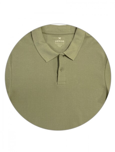 POLO BÁSICA MASCULINA VERDE