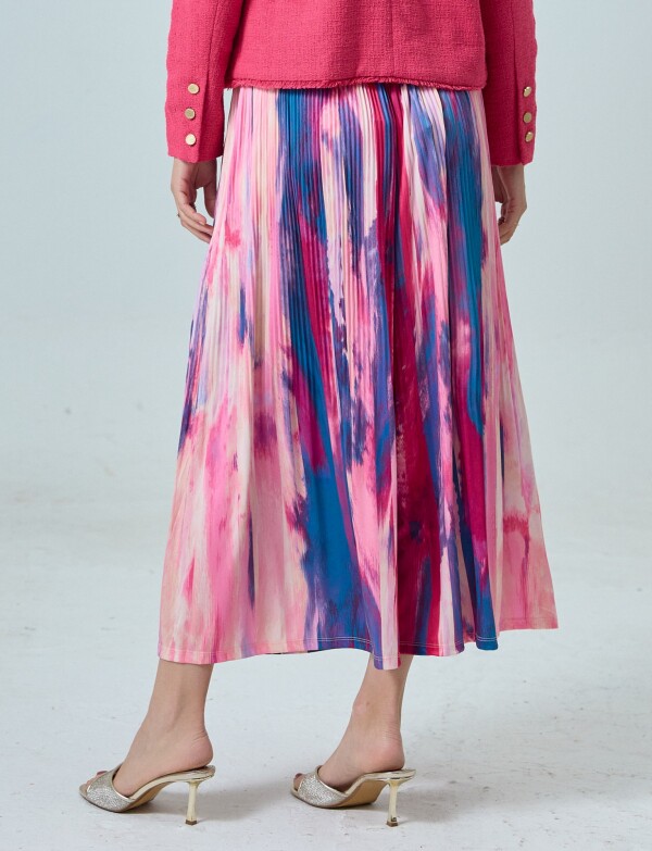 Capri Wide Leg MULTI/FUCSIA