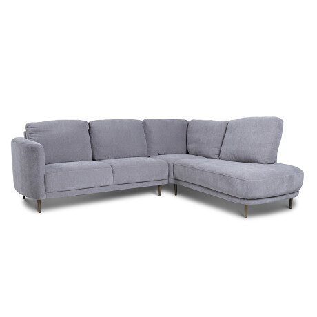 Rinconera Motivazione - Tela Microfibra - Chaise Derecho 6686-7 Gris