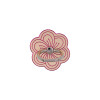 Anillo soporte para celular diseño flor metalizada dorada Anillo Soporte Para Celular Diseño Flor Metalizada Dorada