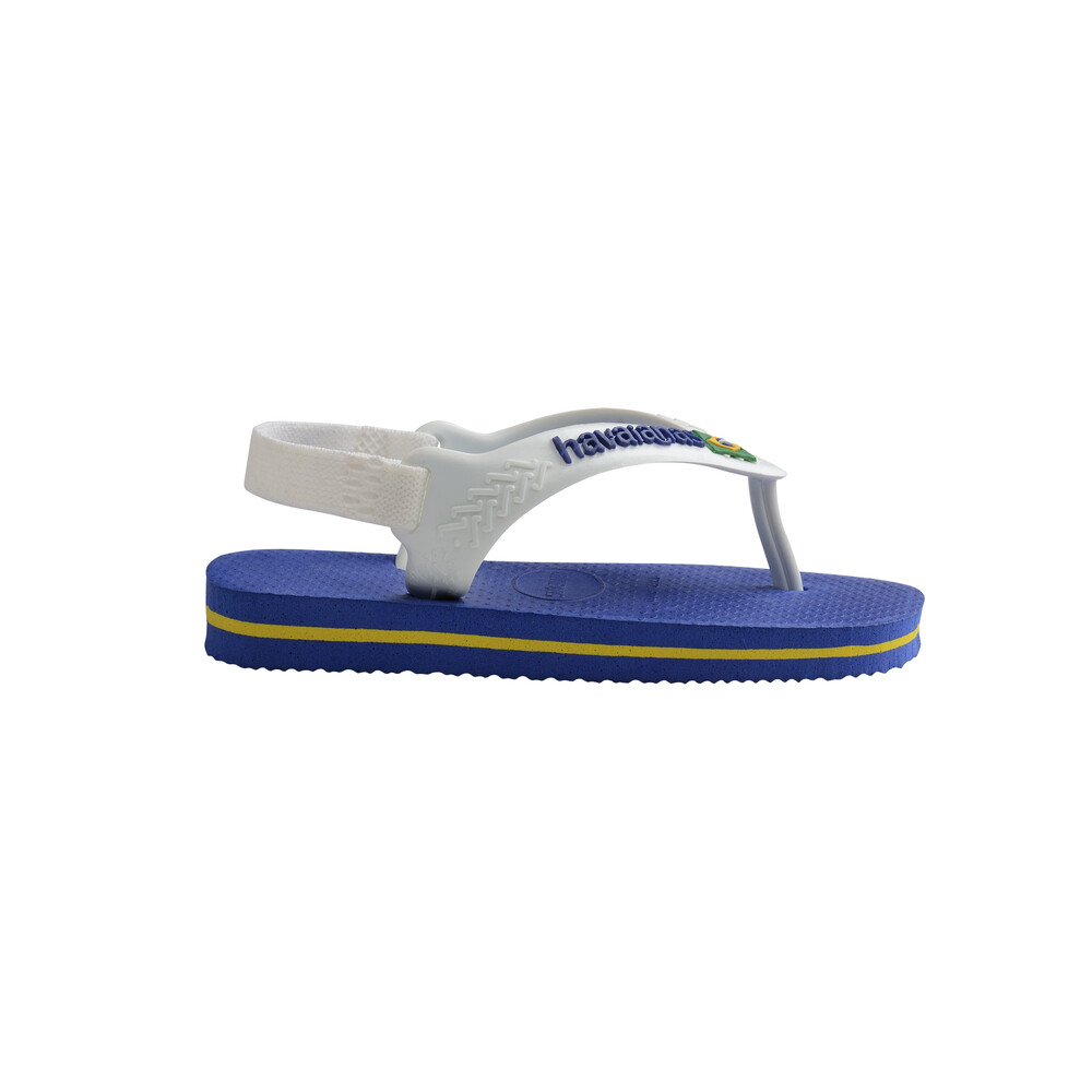 Sandalias Havaianas Baby Brasil Logo Niños Azul Naval
