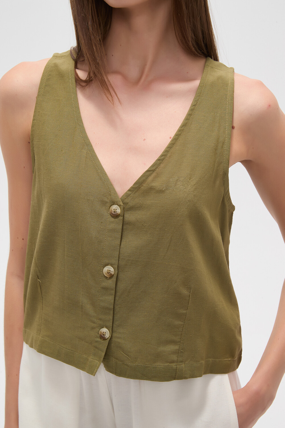 Musculosa Onurs Verde Oliva