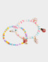 Pulseras Infantiles Con frutas Combinacion Multicolor