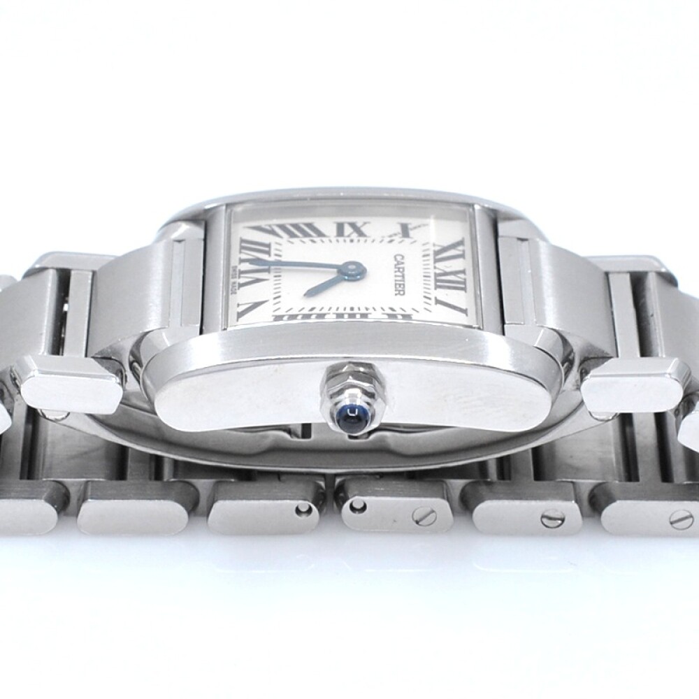Cartier Tank Francaise modelo 2384 quartz de acero Cartier Tank Francaise modelo 2384 quartz de acero