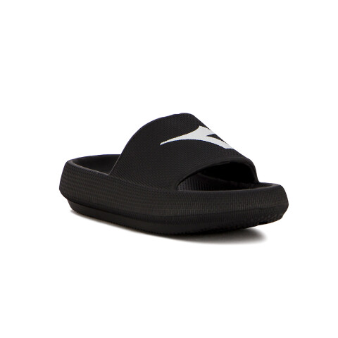 Chancla Diadora Gomon Negro-Blanco