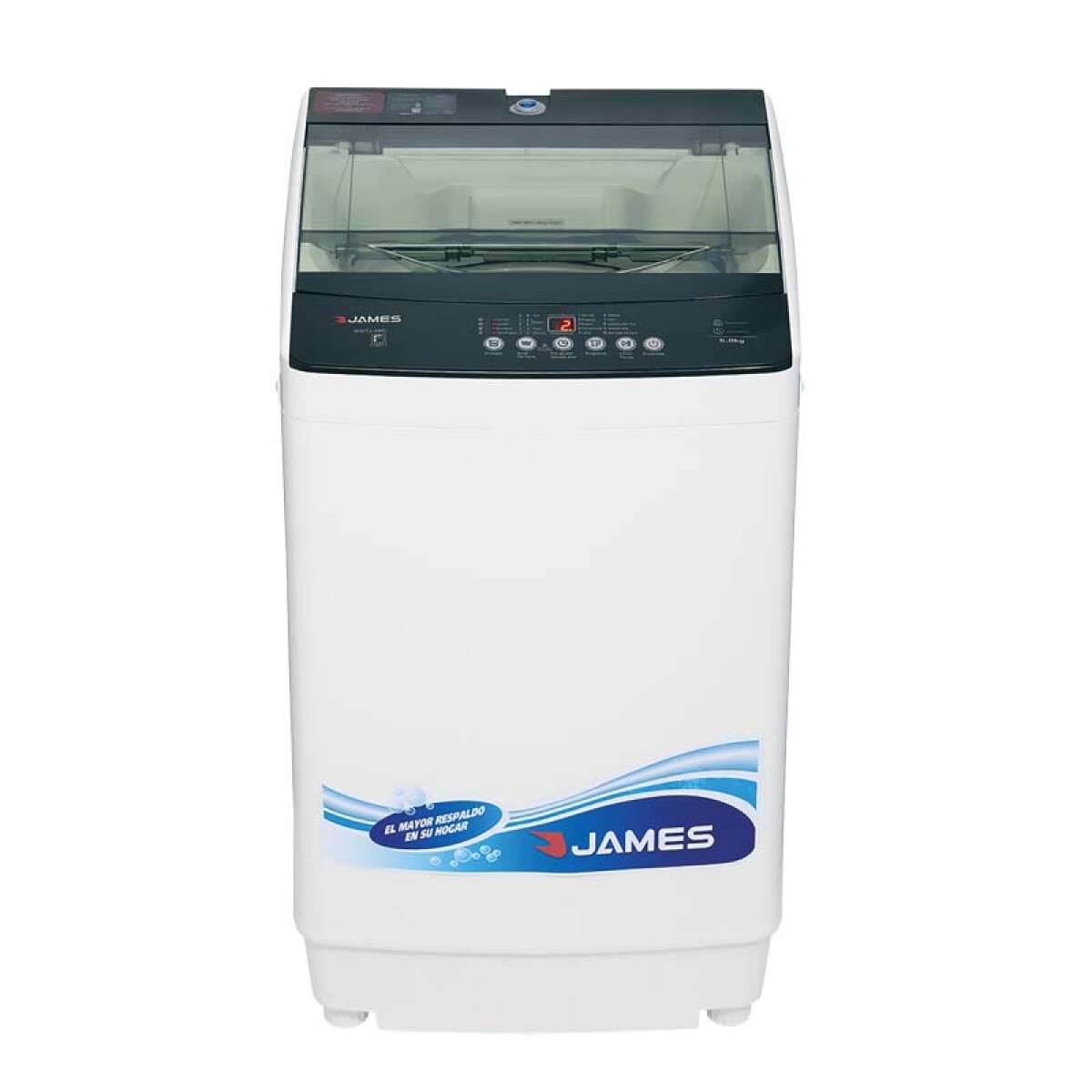 Lavarropas JAMES Superior WMTJ680 - Blanco 