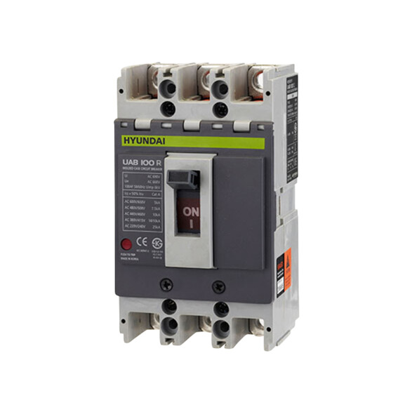 Llave industrial caja moldeada UAB100R 3P 80A 25kA HY4008