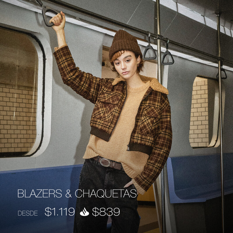 DIA D - Blazers y chaquetas 25% NC + 15% Extra con Santander