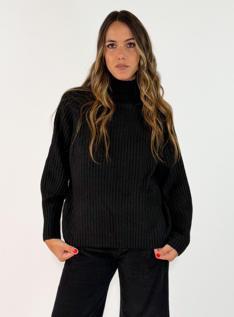SWEATER ORDOS - NEGRO 