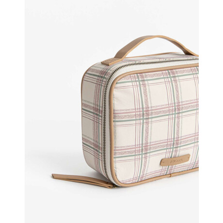 Porta Cosméticos Estampado Escoces