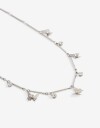 Collares Cortos Metal Collares Cortos Metal Mariposa - Plateado Rodio