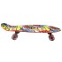 Skate Longboard Patineta Ruedas Siliciona Trucks Aluminio Color Variante Rojo