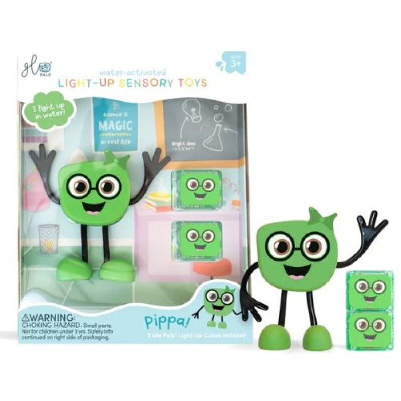 Set Personaje Glo Pals Iluminados Activados por Agua Verde