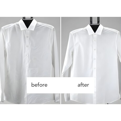 Plancha Vertical a Vapor Lumax Portátil 1,6L Blanco Rosado