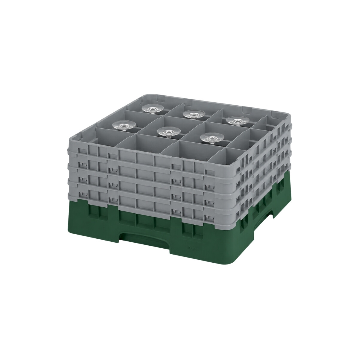 Canasto Rack 16 Divisiones de Polipropileno 