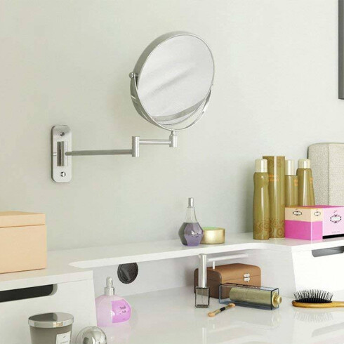 ESPEJO DE PARED AUMENTO X3 20CM DE DIAMETRO AQUALIA 000