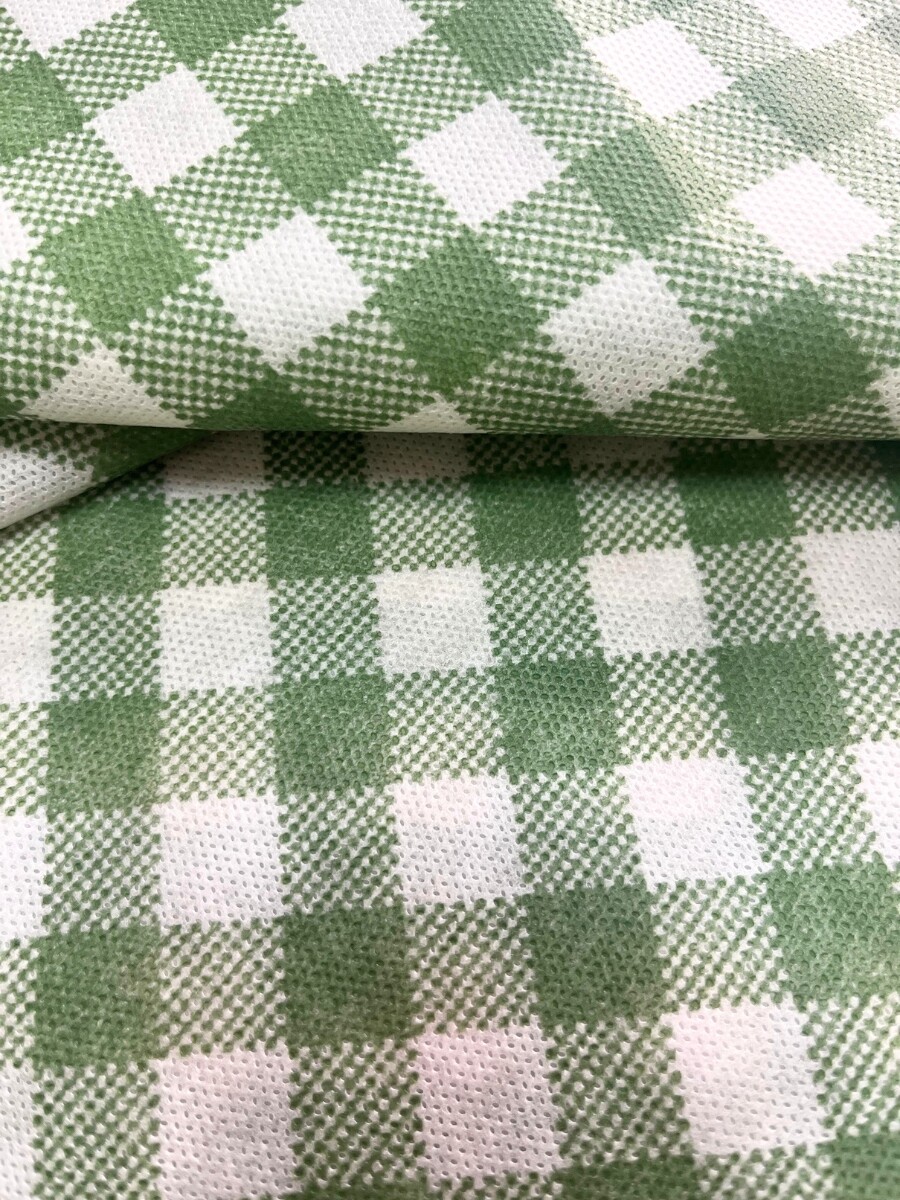 TNT ESTAMPADO xadrez verde