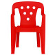 Silla infantil con apoya brazos ROJO