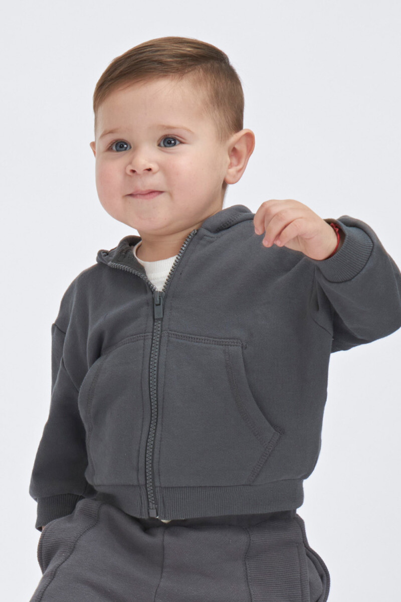 Chaqueta deportiva Gris Oscuro