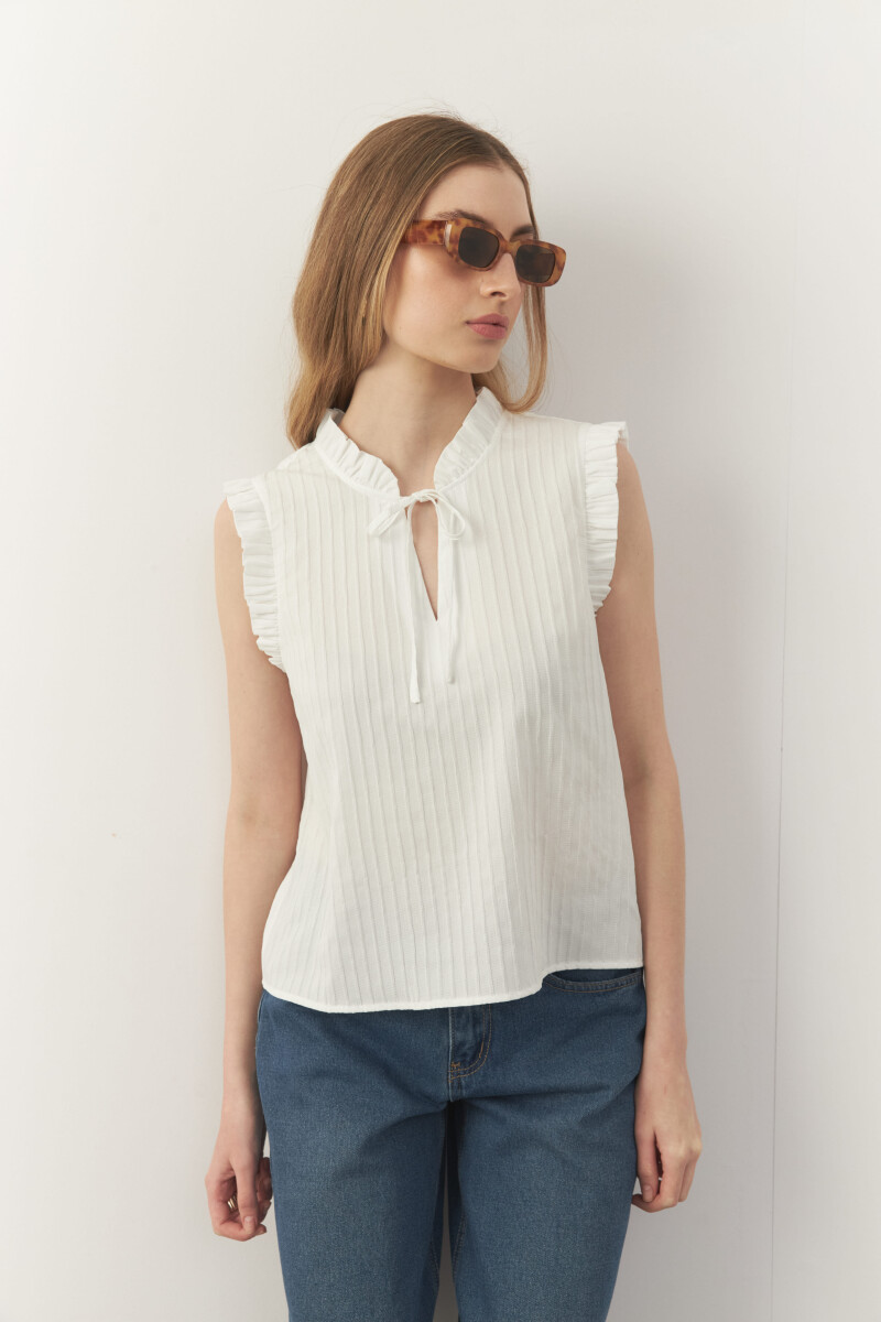 BLUSA CAMALI Blanco