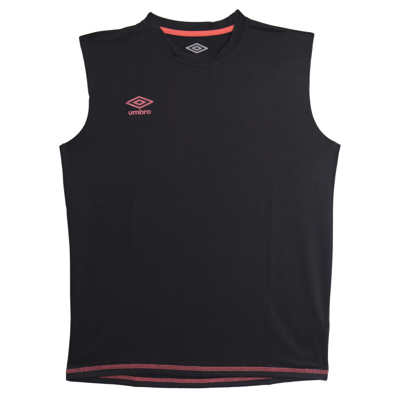 Musculosa de SIN DEFINIR Umbro Spandex Negro - Rosado Coral