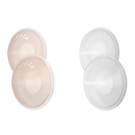 Set Suavinex Lactancia Materna c/ Protectores + Recolectores Transparente
