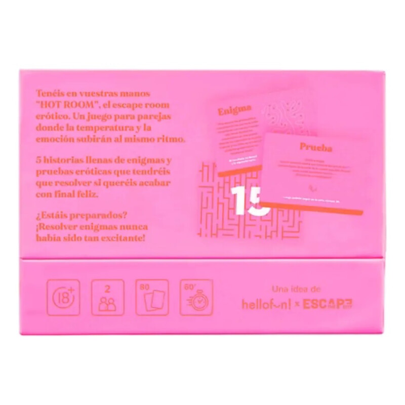 Juego De Mesa Hot Room Erotico / Toyco / +18 Juego De Mesa Hot Room Erotico / Toyco / +18