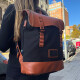 Mochila Praper negro con marrón Mochila Praper negro con marrón