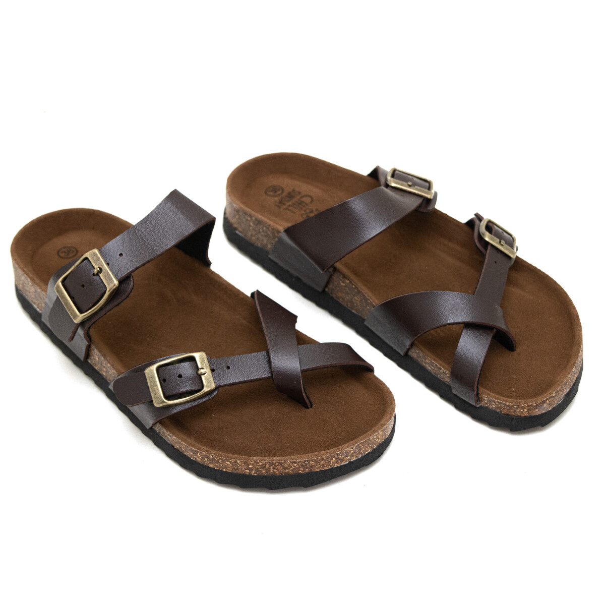Sandalias Chill Sunday de Mujer - YF02W - Marron 