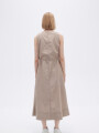 Vestido Mexal Beige Oscuro