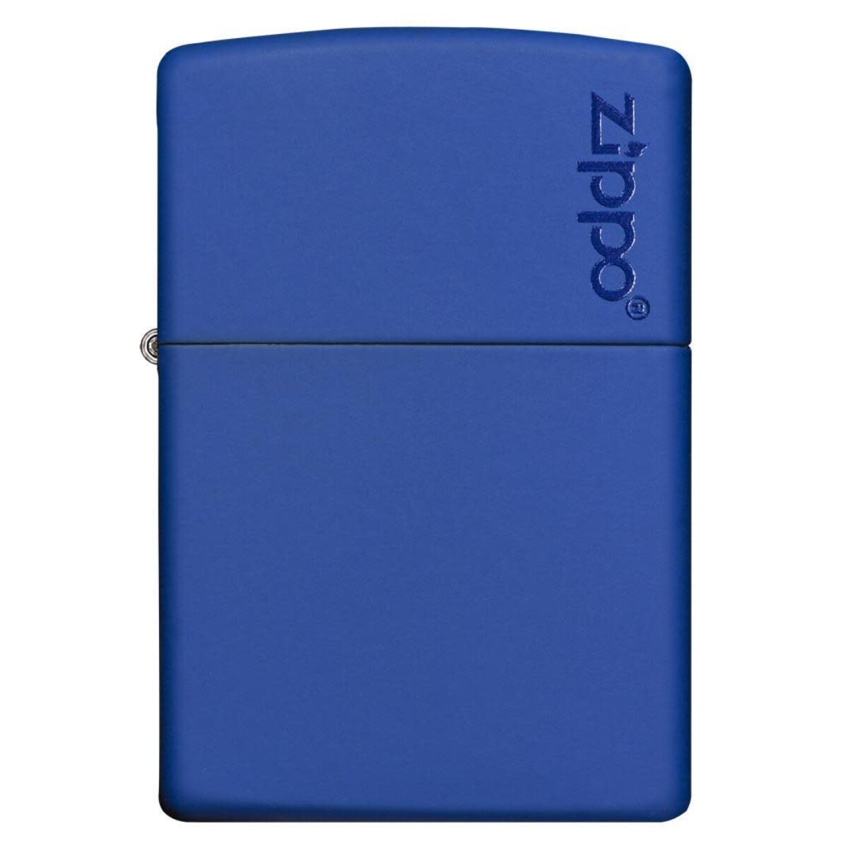 Encendedor Zippo Classic azul royal mate con logo - 229ZL 