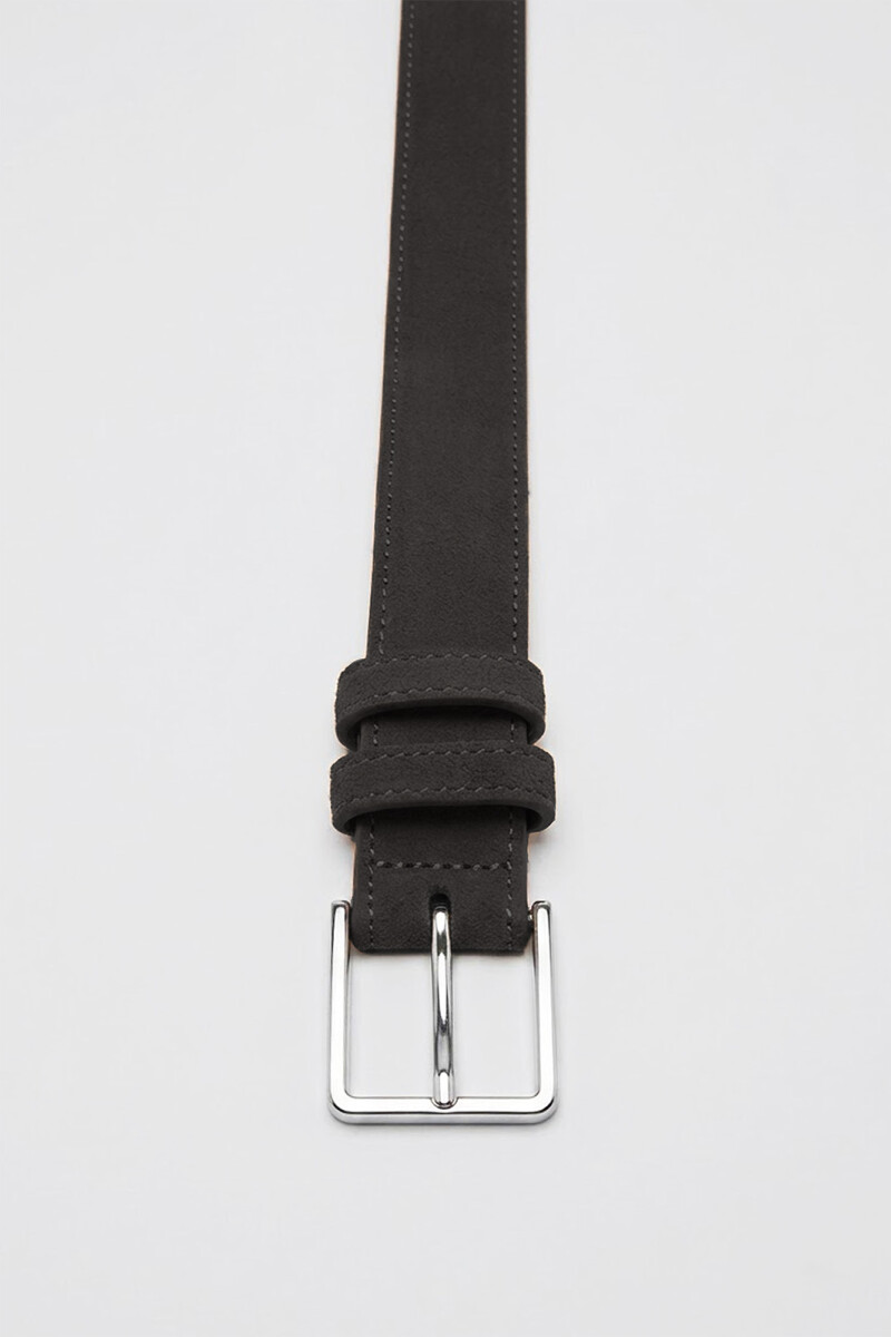 CINTO GAMUZA 28 NEGRO