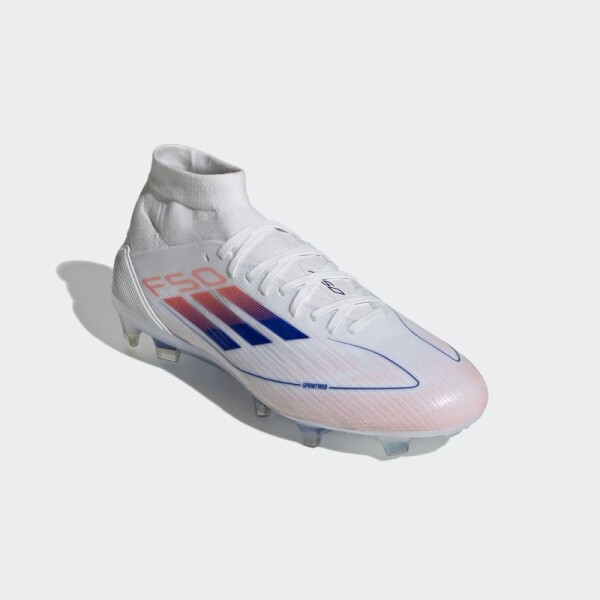 Championes Adidas F50 Pro Mid-Cut FG Blanco