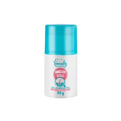 DESODORANTE MUJER FAMILY BASICS MINIMIZADOR DE VELLO ROLL ON 90 G DESODORANTE MUJER FAMILY BASICS MINIMIZADOR DE VELLO ROLL ON 90 G
