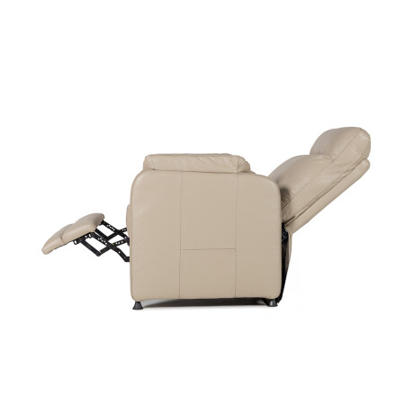 Butaca Max (Reclinable eléctrica) - Cuero Básico 519 (Beige)