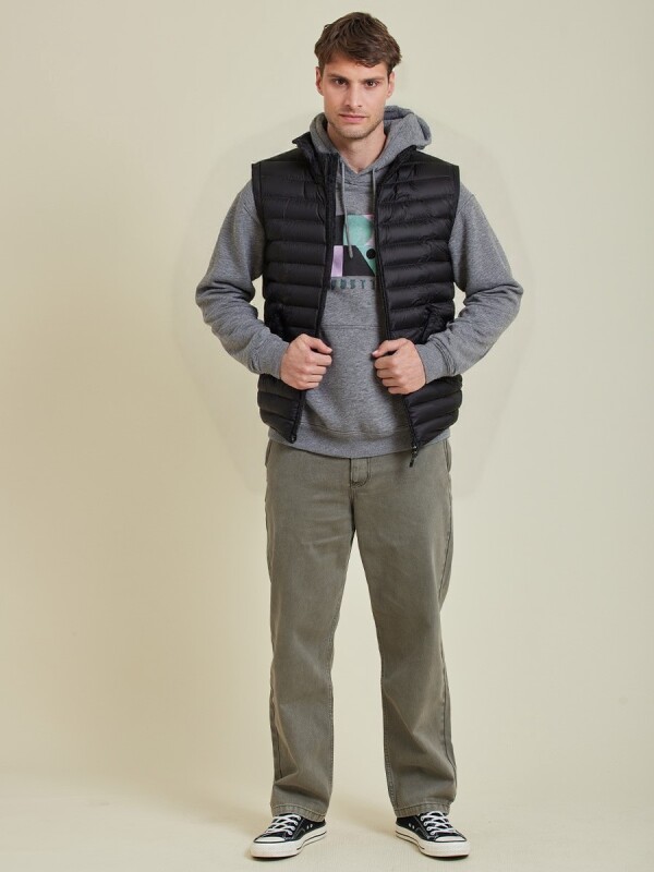 CHALECO URIAS RUSTY Negro