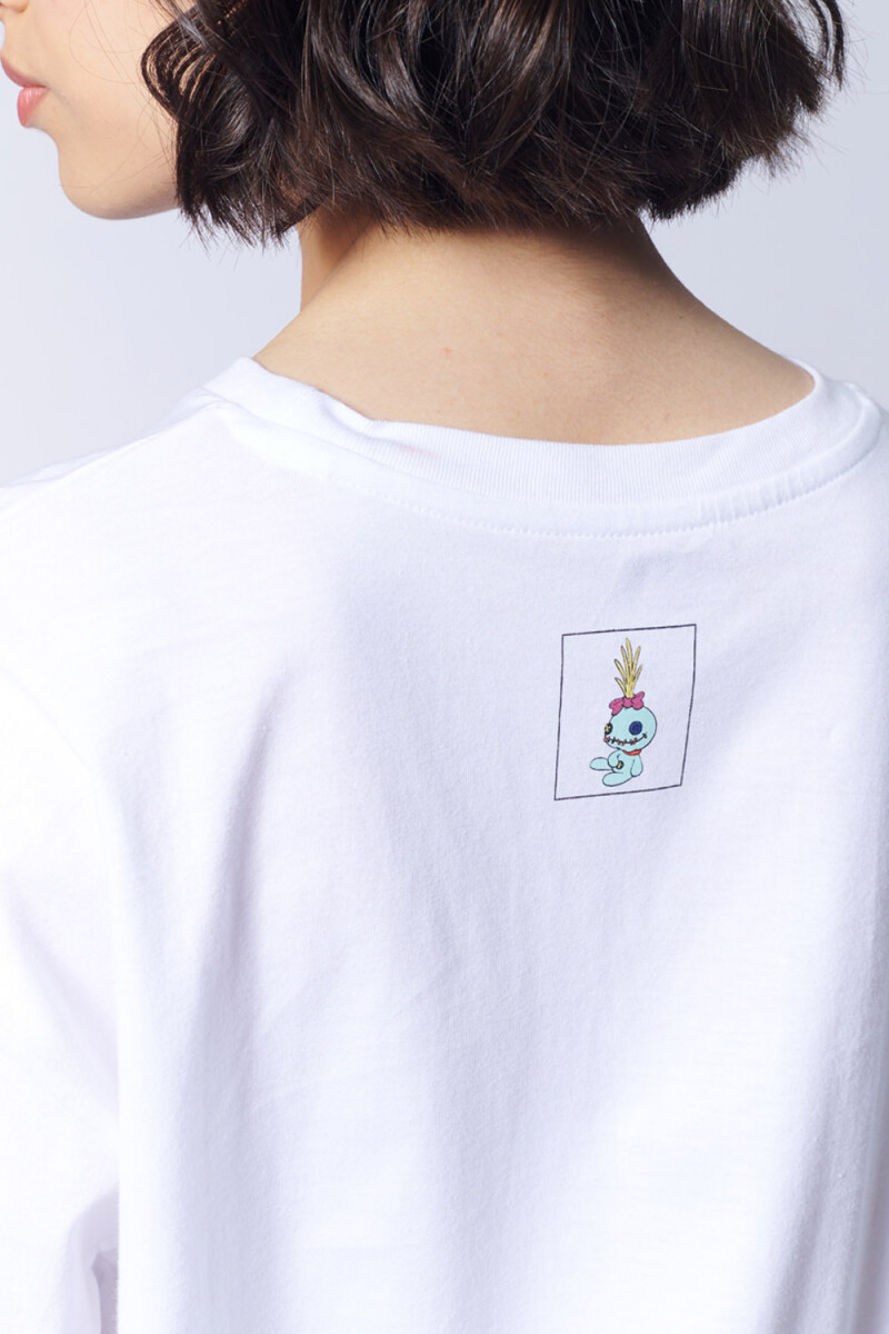 Remera manga corta Stitch