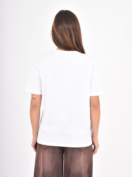 REMERA MILAT BLANCO